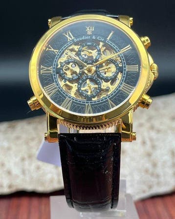 Boudier&Cie - Diamond Collection - Zonder minimumprijs -, Handtassen en Accessoires, Horloges | Heren, Nieuw
