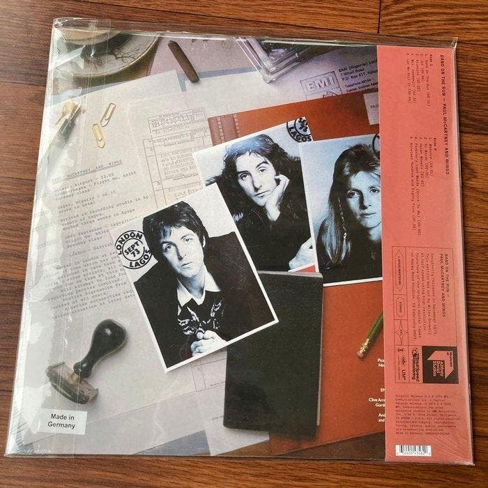 Paul McCartney & Wings - Band on the Run - Disque vinyle -, CD & DVD, Vinyles Singles