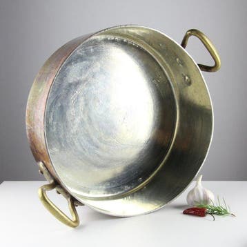 Made in France - Marmite - XL - Ø36 cm - 9,3 kg - Cuivre,, Antiquités & Art