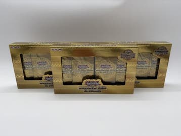 Veiling - 3x Maximum Gold: El Dorado Box, Hobby en Vrije tijd, Verzamelkaartspellen | Yu-gi-Oh!, Nieuw