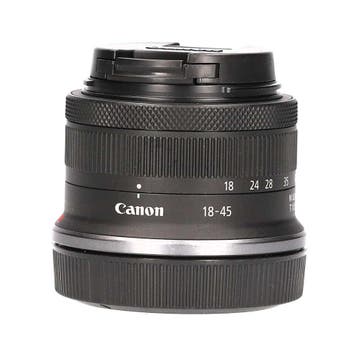 Canon RF-S 18-45mm f/4.5-6.3 IS STM met garantie, Ophalen of Verzenden, Gebruikt