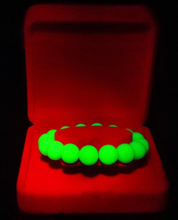 Gratis verzending - Prachtige calcietarmband - Armband, Collections, Minéraux & Fossiles