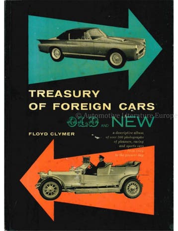 TREASURY OF FOREIGN CARS, OLD AND NEW, Nieuw