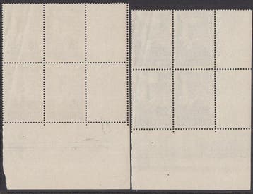 Pays-Bas 1951 - Courrier aérien Mouettes - NVPH LP12/LP13, Gestempeld
