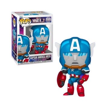 Funko Pop!  What If...? - Captain America Mech #1569, Verzenden
