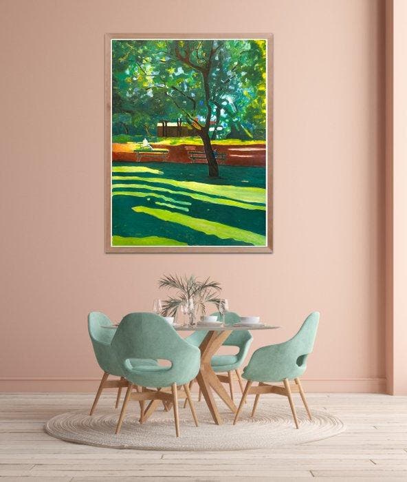 Andrea Racciatti - El árbol de la vida XXL, Antiquités & Art, Art | Peinture | Moderne