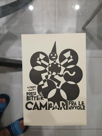 Fortunato Depero - Fortunato Depero . Presi il bitter