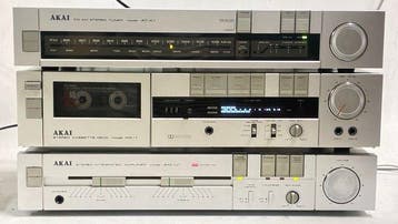 Akai - AT-K1 / HX-1 / AM-U1 Hifi-set - Diverse modellen, TV, Hi-fi & Vidéo