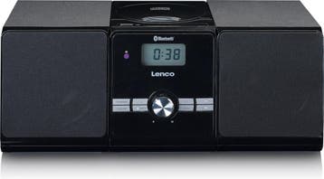 Stereo set met Radio - CD Speler - Met Bluetooth - Zwart - L, TV, Hi-fi & Vidéo, Chaîne Hi-fi, Verzenden