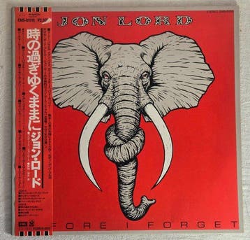 Jon Lord of Deep Purple fame - Before I Forget - Japanese, Cd's en Dvd's, Nieuw in verpakking