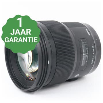 Sigma 50mm f/1.4 DG HSM ART Canon EF | Tweedehands, Verzenden