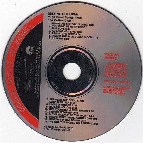 Various Artists In Jazz Lot of 4 x Mobile Fidelty Sound Lab, CD & DVD, Vinyles Singles