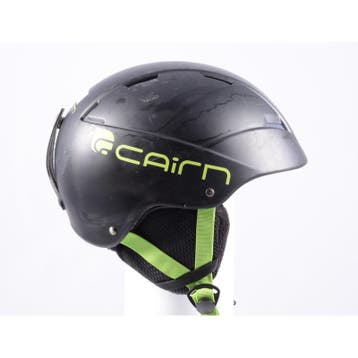 48 49 50 skihelm/snowboardhelm CAIRN LOC-ACTIVE J, Matte bla, Verzenden