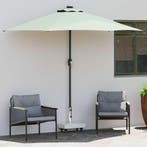 vidaXL Parasolvoet Grijs 45 x 25 x 45 cm Graniet, Verzenden, Nieuw
