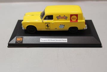 AM.71 1:43 - Modelauto - Peugeot 403 break tôlée Ferrari, Hobby en Vrije tijd, Nieuw