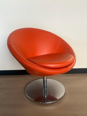 Callermuir - Fauteuil - Leder, Roestvrij staal, Antiek en Kunst