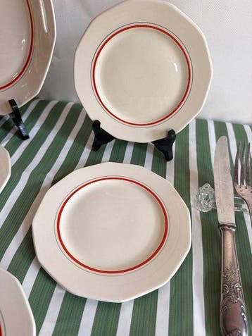 Sarreguemines, Bandonnville - Dessertservies (13) -