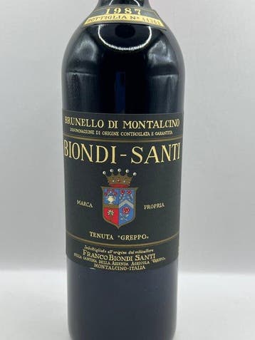 1987 Biondi-Santi Tenuta Greppo - Brunello di Montalcino, Verzamelen, Nieuw
