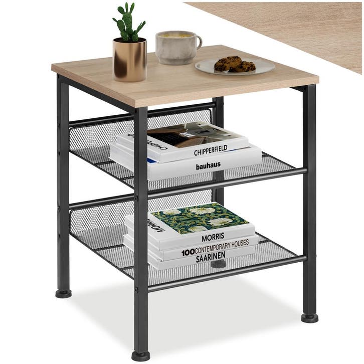 Bijzettafel Lincoln 40,5x40x50,5cm, Maison & Meubles, Tables | Tables d'appoint, Envoi