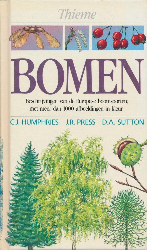 Bomen / Thiemes natuurgidsen 9789052100234 C.J. Humphries, Livres, Science, Envoi