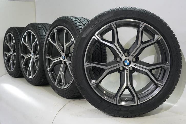 BMW X5 G05 X6 G06 741M 21 inch velgen Pirelli Runflat Winter, Auto-onderdelen, Banden en Velgen, Ophalen of Verzenden