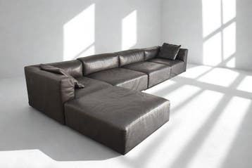 Walter Knoll - EOOS - Sofa (5) - 740 Landscape - buffelleder