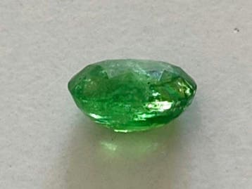 1 pcs Groen Tsavoriet - 3.95 ct - International Gemological