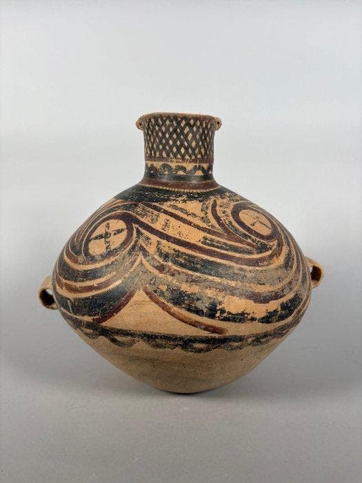 Yangshao Terre cuite Vase en terre cuite peinte période, Antiquités & Art, Antiquités | Autres Antiquités
