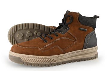 Rieker Veterboots in maat 44 Cognac, Kleding | Heren, Schoenen, Overige kleuren, Verzenden, Boots, Zo goed als nieuw