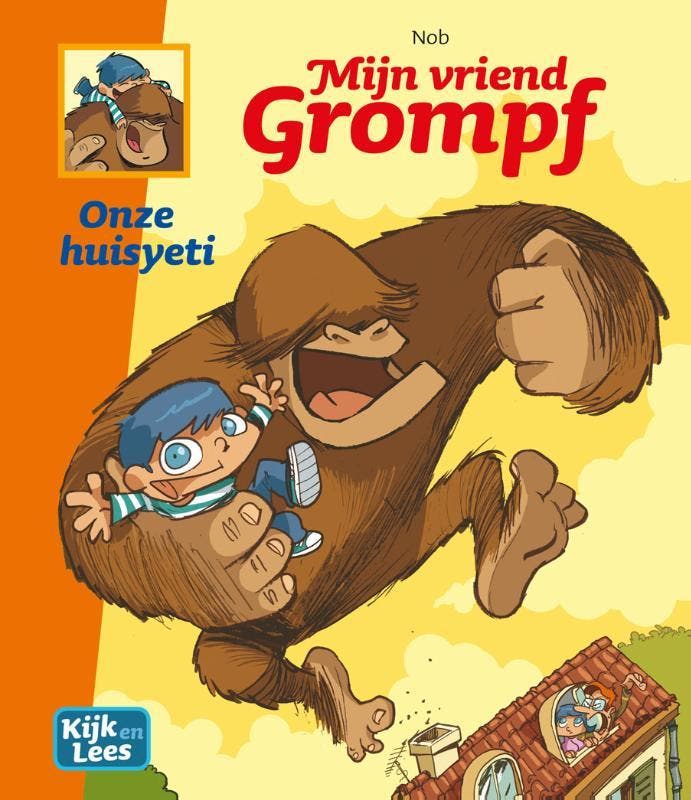 Mijn vriend Grompf / onze huisyeti / Kijk en Lees Nob, Boeken, Kinderboeken | Jeugd | onder 10 jaar, Gelezen, Verzenden