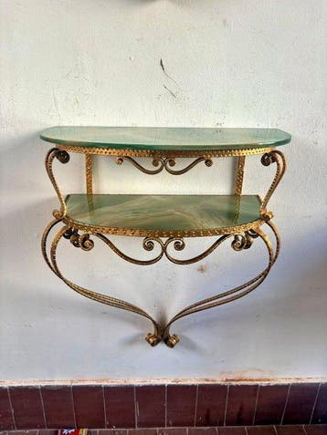 Wandtafel - Smeedijzer, Glas