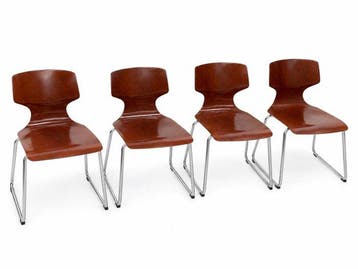 Flototto - Elmar Flototto - Chaise empilable (4) - chaise