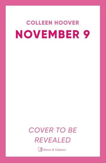 November 9 | Colleen Hoover | Nieuw, Boeken, Verzenden, Nieuw, Colleen Hoover