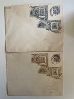 Duitse Rijk 1906 - Partij gefrankeerde poststukken in, Timbres & Monnaies, Timbres | Europe | Allemagne