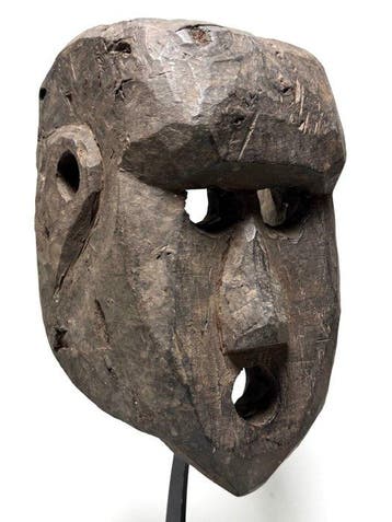 Diepe Sjamaanmasker - Himalaya - Nepal (Zonder minimumprijs)