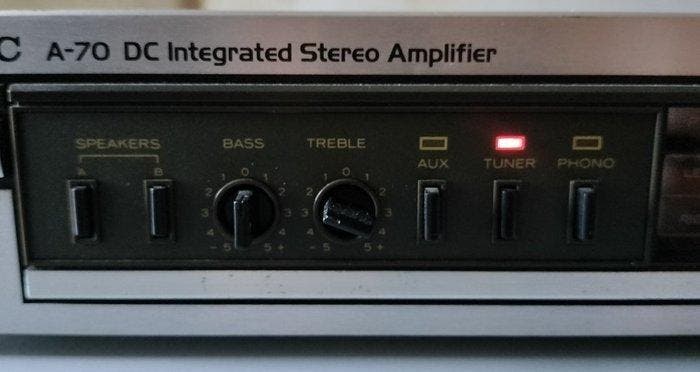 TEAC - A-70 Solid state geïntegreerde versterker, TV, Hi-fi & Vidéo, Radios
