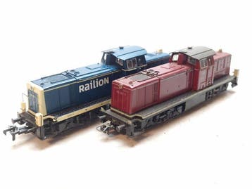 Roco H0 - Locomotive diesel (2) - 2x BR 290 - DB