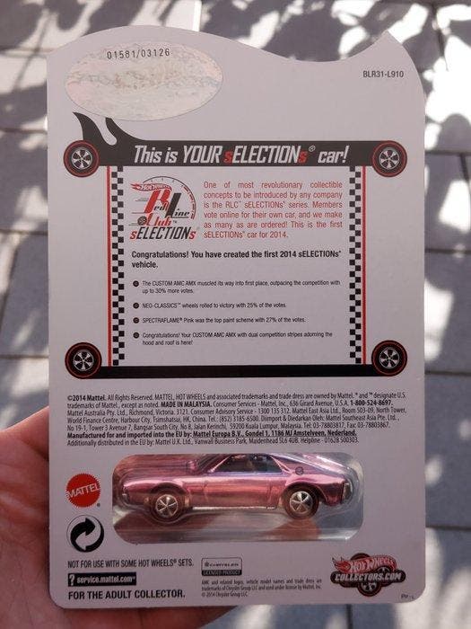 Hot Wheels, Mattel 1:64 - Model sportwagen - Hot Wheels RLC, Hobby & Loisirs créatifs, Voitures miniatures | 1:5 à 1:12
