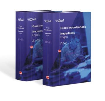 Van Dale Groot woordenboek Nederlands-Engels 9789066481626, Boeken, Verzenden, Zo goed als nieuw, Nederlands