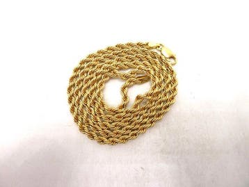 Collier - 18 carats Or jaune, Nieuw