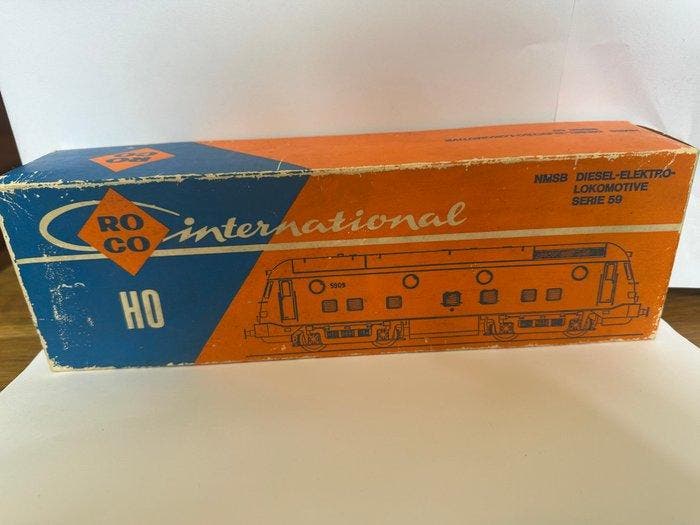 Roco H0 - 4152 - Locomotive diesel (1) - Série 59 - NMBS, Hobby & Loisirs créatifs, Trains miniatures | HO