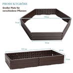 2dekans | Coast 120 x 120 cm verhoogde bed zeskoekend, Tuin en Terras, Ophalen of Verzenden, Nieuw