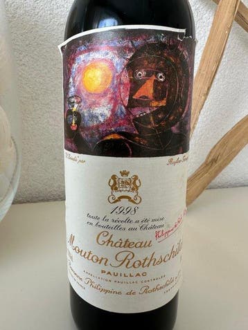 1998 Château Mouton Rothschild - Pauillac 1er Grand Cru
