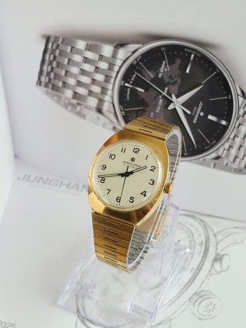 Junghans - Mechanische cal 620.50 M.A.N. edition - Zonder, Handtassen en Accessoires, Nieuw