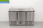 HCB RVS Saladette Saladiere Koelwerkbank 136,5 cm 230V, Zakelijke goederen, Ophalen of Verzenden, Nieuw in verpakking