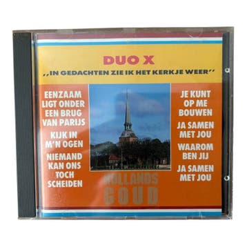 Duo X - In Gedachten Zie Ik Het Kerkje Weer (CD), Cd's en Dvd's, Cd's | Overige Cd's, Verzenden, Nieuw in verpakking