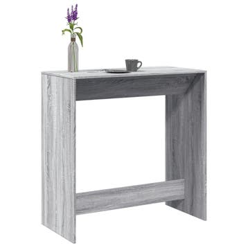 vidaXL Bartafel 102x50x103,5 cm bewerkt hout grijs sonoma, Huis en Inrichting, Verzenden, Nieuw