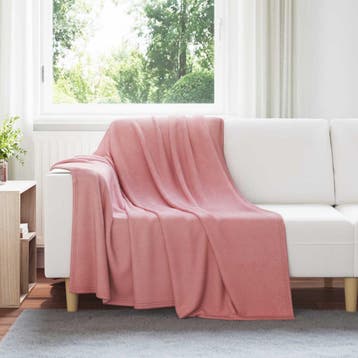 vidaXL Dekentjes 24 st Roze 200 x 150 cm 10.41 kg Fleece, Verzenden, Nieuw