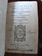 Oecumenius - Oecumenius. Explanatio veterum sanctorum, Antiquités & Art, Antiquités | Livres & Manuscrits
