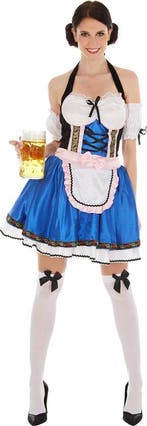 2dekans | Dressforfun vrouwenkostuum dirndl sexy weidedroom, Kinderen en Baby's, Ophalen of Verzenden, Nieuw